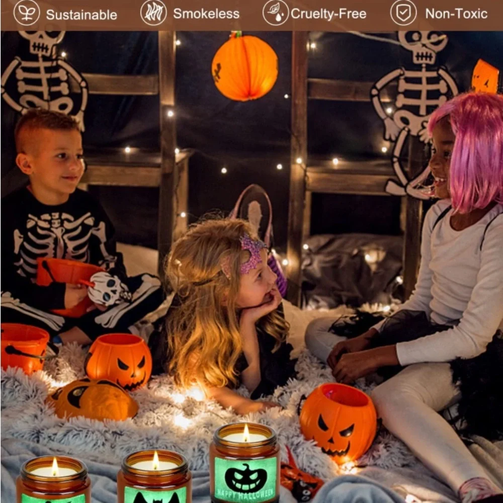Halloween candles 3 pack